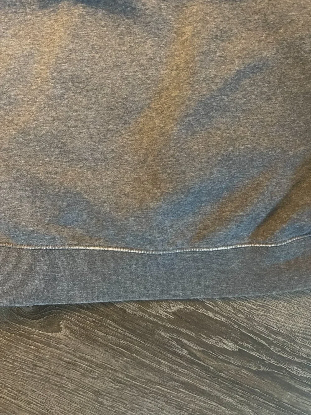 NIke Fleece Men's long sleeve Fleece Active hoodie size M Charcoal gray - Picture 7 of 8